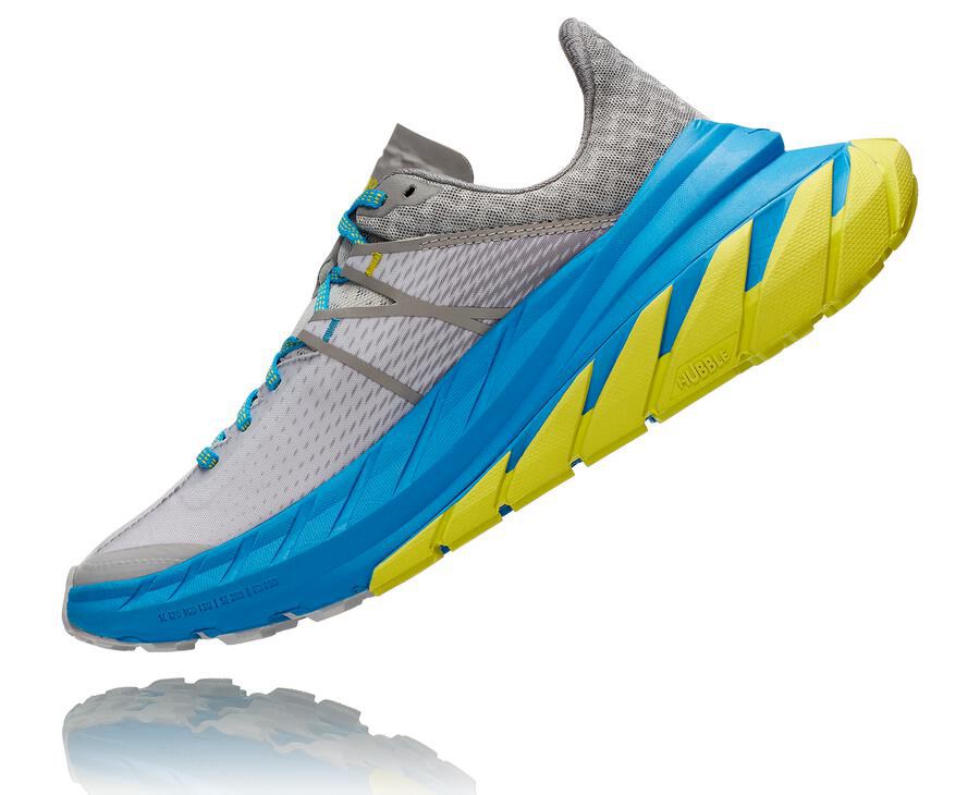 Hoka One One Trail Schoenen Dames - Tennine - Grijs - MB3147809